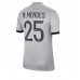 Billige Paris Saint-Germain Nuno Mendes #25 Bortetrøye 2022-23 Kortermet